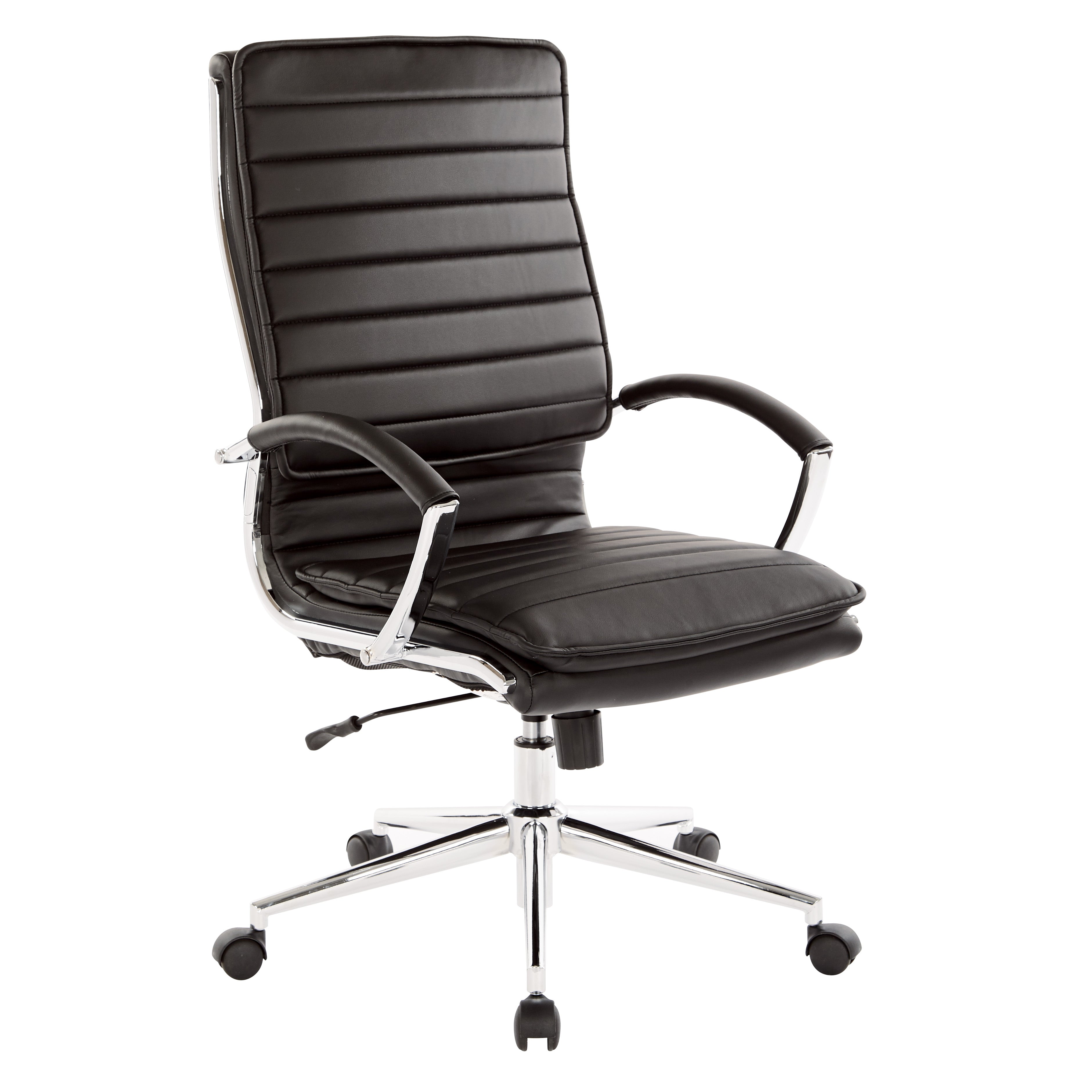 High Back Manager's Faux Lthr Chair